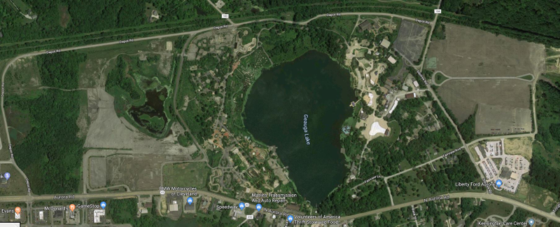 The extents of the old park